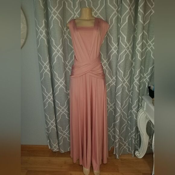 Infinity Bandeau Convertible Bridesmaid Dress Multiway Wrap Long Wedding… - Picture 13 of 16